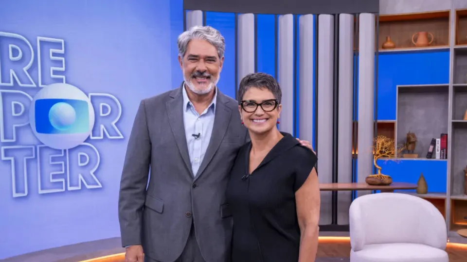 William Bonner grava piloto do 'Globo Repórter' após deixar o Jornal Nacional
