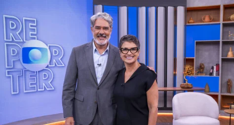William Bonner grava piloto do 'Globo Repórter' após deixar o Jornal Nacional