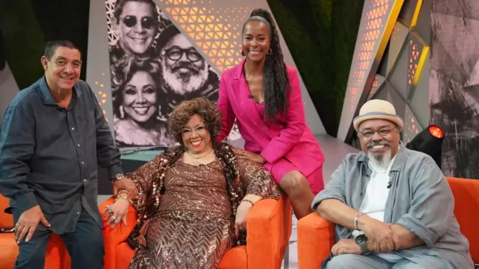 Alcione, Jorge Aragão e Zeca Pagodinho celebram o samba no 'Fantástico'