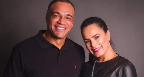 Luciele Di Camargo, esposa de Denílson, integra equipe da Globo na Copa do Mundo