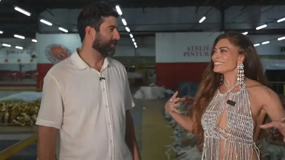 'Fantástico' exibe preparação de Juliana Paes para o Carnaval 2026