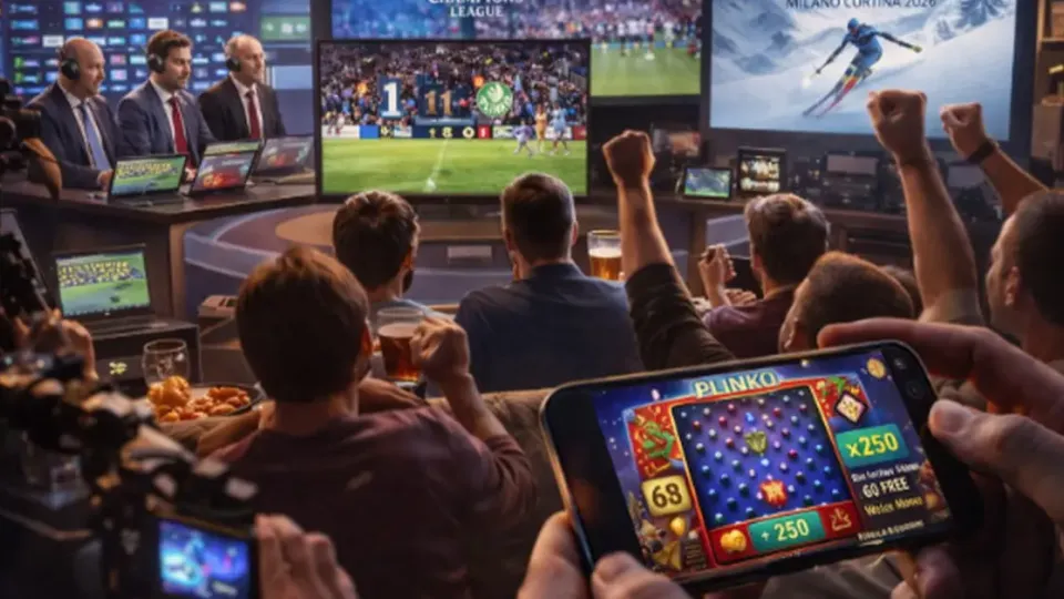 TV e streaming esportivo ao vivo: bastidores, audiência e 2026 em alta