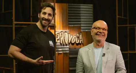 Provoca abre temporada 2026 com Rafinha Bastos refletindo sobre persona e maturidade