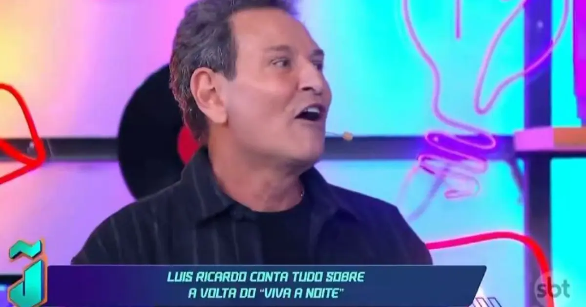 Luis Ricardo. Foto: Reprodução/SBT