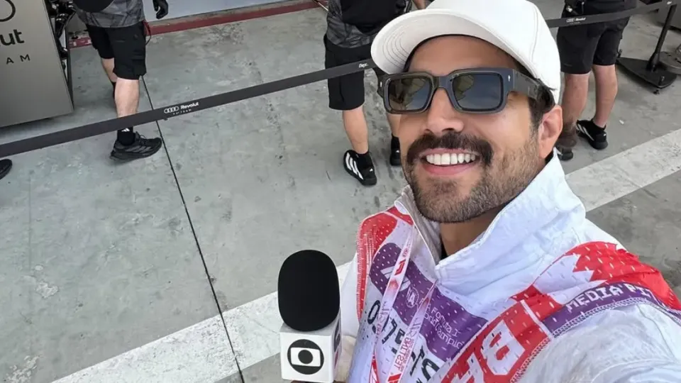 Caio Castro reforça equipe da Globo no retorno da 'Fórmula 1'