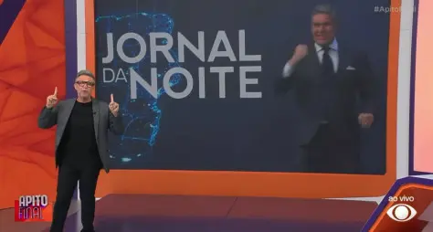 Neto alfineta estreia de Galvão no SBT e aponta vitória em audiência; ambos lutam por público escasso