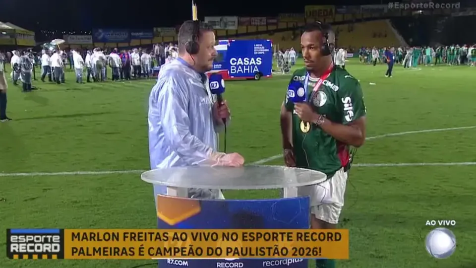 Record tem pior audiência da história com final do Paulistão 2026