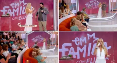 Globo lidera audiência com estreia de 'Em Família com Eliana'