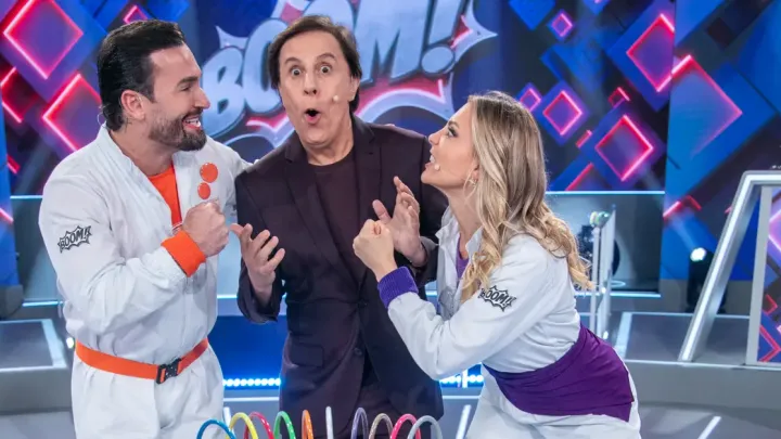 Sheila Mello e Diego Hypólito disputam até R$ 100 mil no 'Boom!'