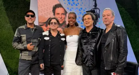 Barão Vermelho canta no 'Fantástico' e revisita clássicos da banda