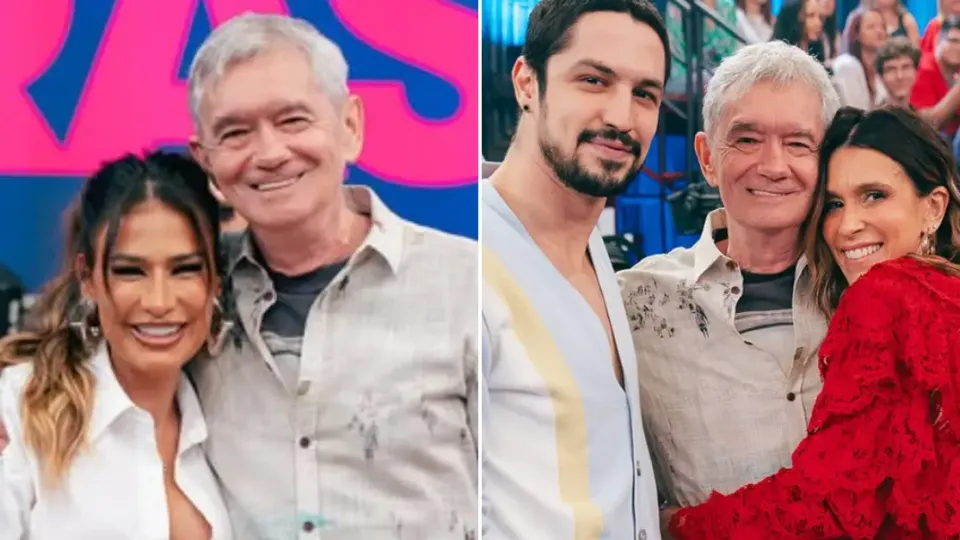 Simone Mendes, Gabriel Leone e Sarah Oliveira participam do 'Altas Horas'