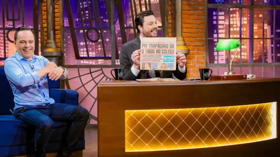 Danilo Gentili entrevista Thiago Gardinali no 'The Noite'