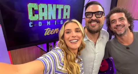 Record inicia produção do novo “Canta Comigo Teen” com Brites e Andreoli