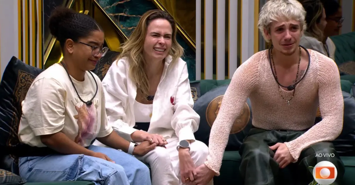 Ana Paula, Milena e Juliano formam a final do 'BBB 26'