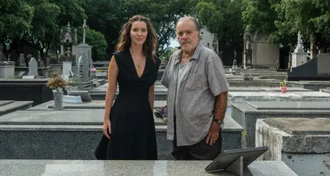 Nathália Dill e Tony Ramos vivem par enigmático em 'Quem Ama Cuida'