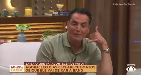 Leo Dias nega saída da Band e descarta volta ao SBT