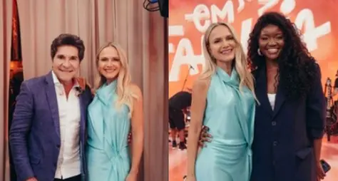 'Em Família com Eliana' recebe Daniel, Kenya Sade e Serginho em disputa musical