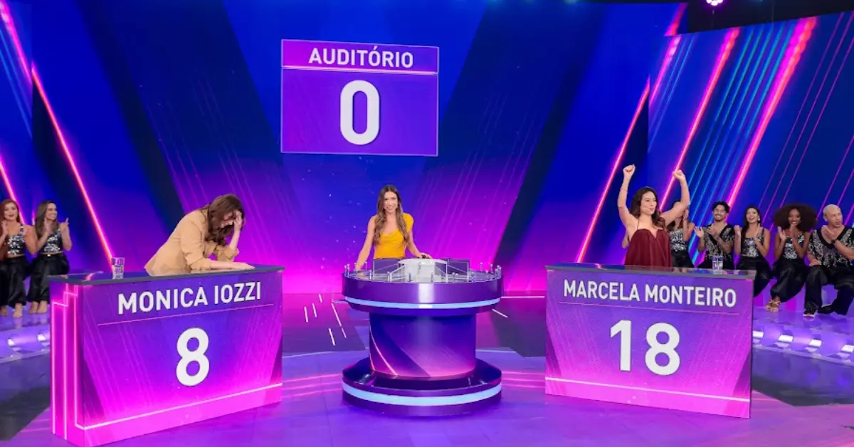 Patricia Abravanel recebe Mônica Iozzi e Marcela Monteiro no SBT
