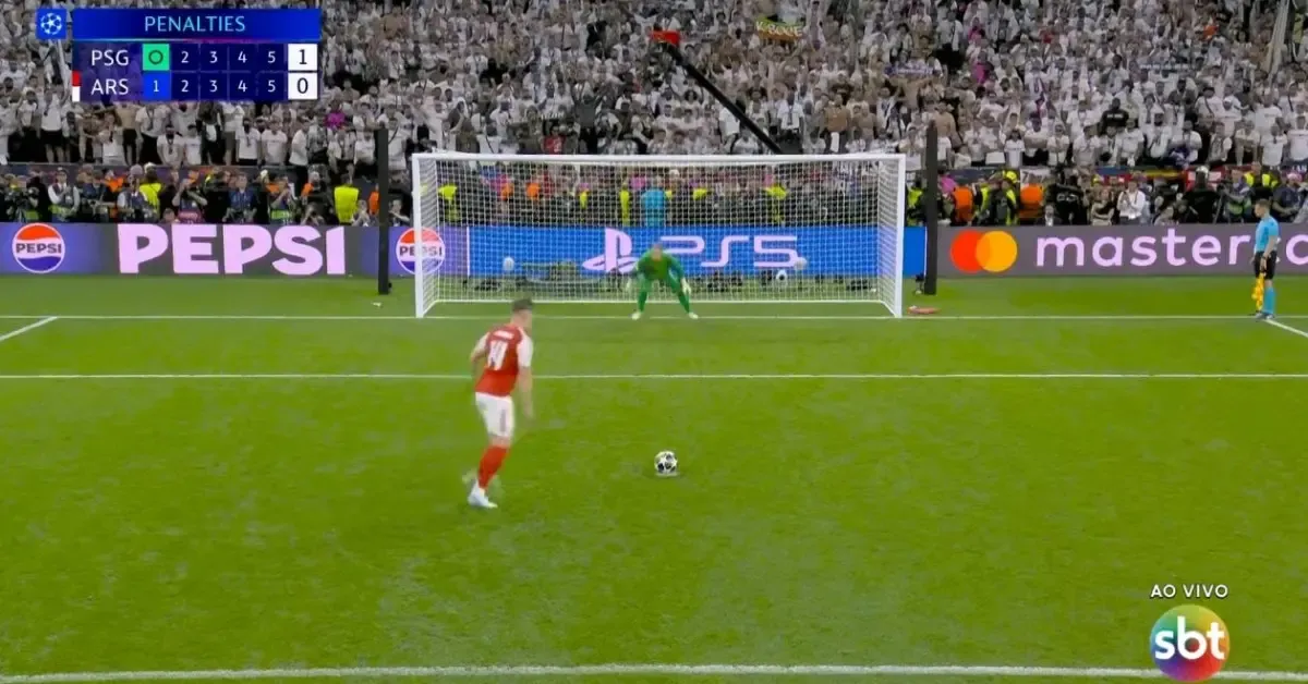 Audiência: PSG bate Arsenal, mas SBT tem pior final da Champions