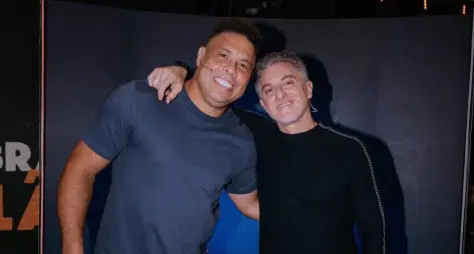 "Domingão com Huck" revisita infância e carreira de Ronaldo Fenômeno