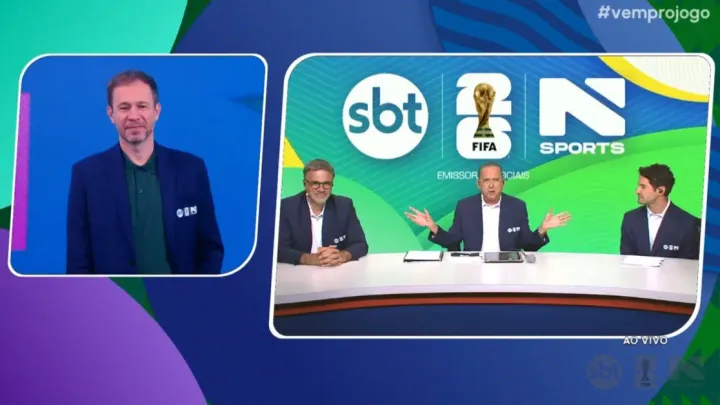 SBT preserva Galvão Bueno e altera plano para estreia do Mundial