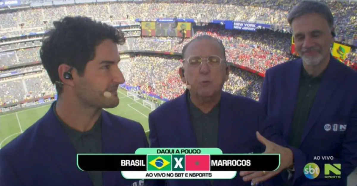 Audiência 13/06: Brasil x Marrocos faz SBT saltar de 3 para 11 pontos