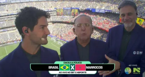 Audiência 13/06: Brasil x Marrocos faz SBT saltar de 3 para 11 pontos