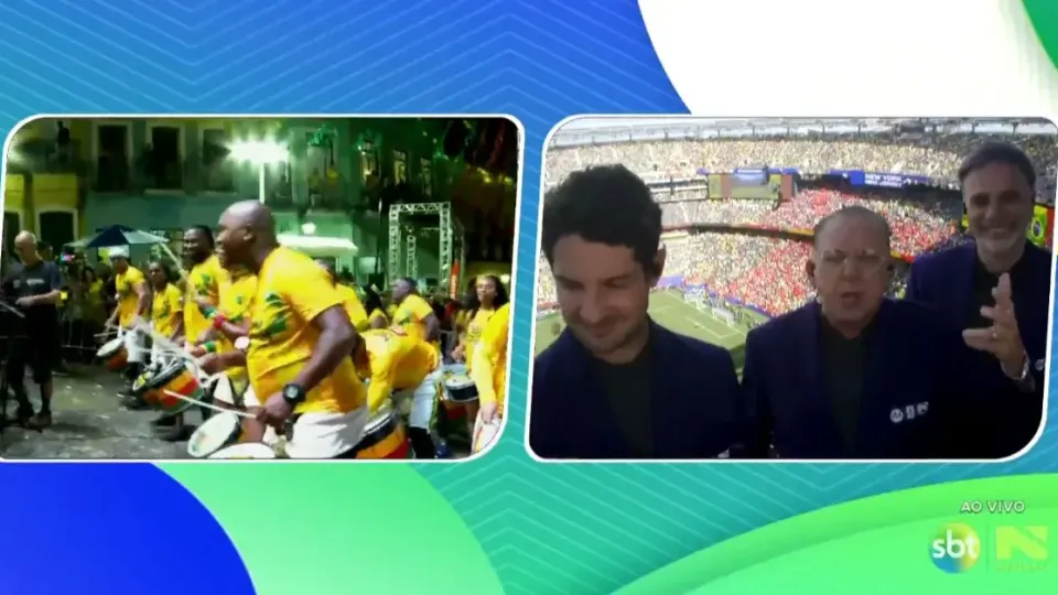 SBT alcança maior audiência do ano com estreia do Brasil na Copa
