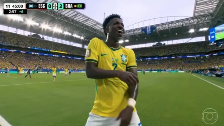 Brasil x Escócia leva Globo a 37 pontos e vira maior audiência do ano