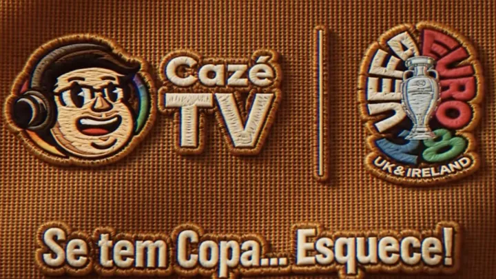 CazéTV terá imagens oficiais da Euro 2028 além das partidas ao vivo
