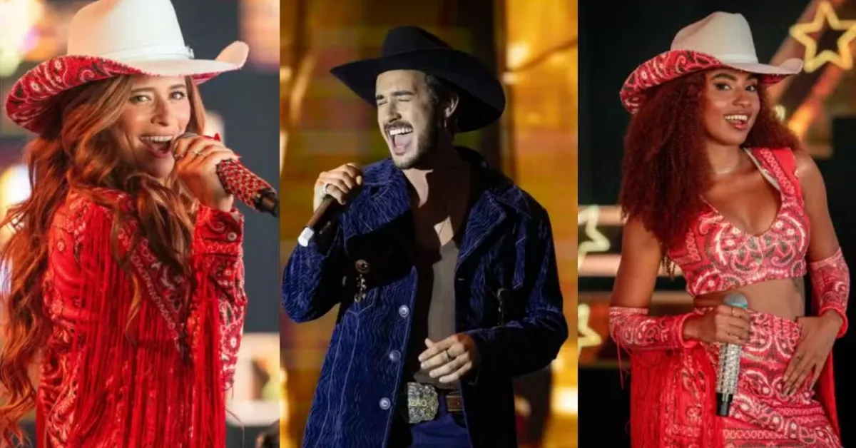 Isadora Cruz, Filipe Bragança e Gabz