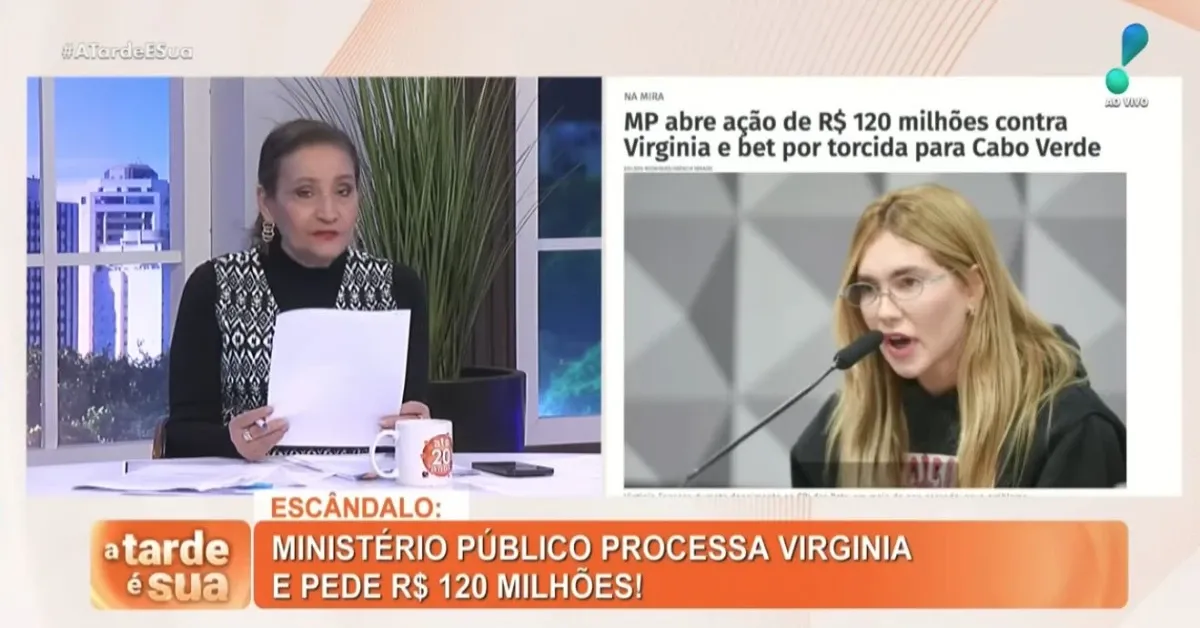 Sônia Abrão apresenta A Tarde é Sua na RedeTV!