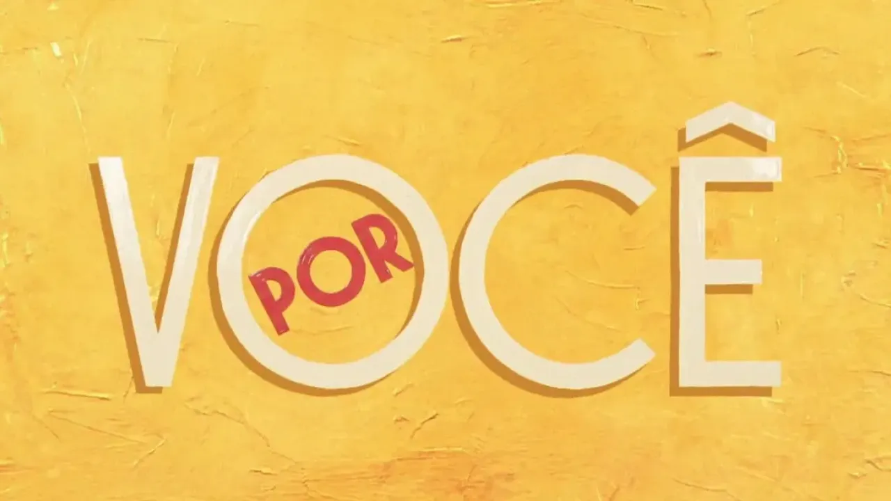 Logo provisória da novela Por Você