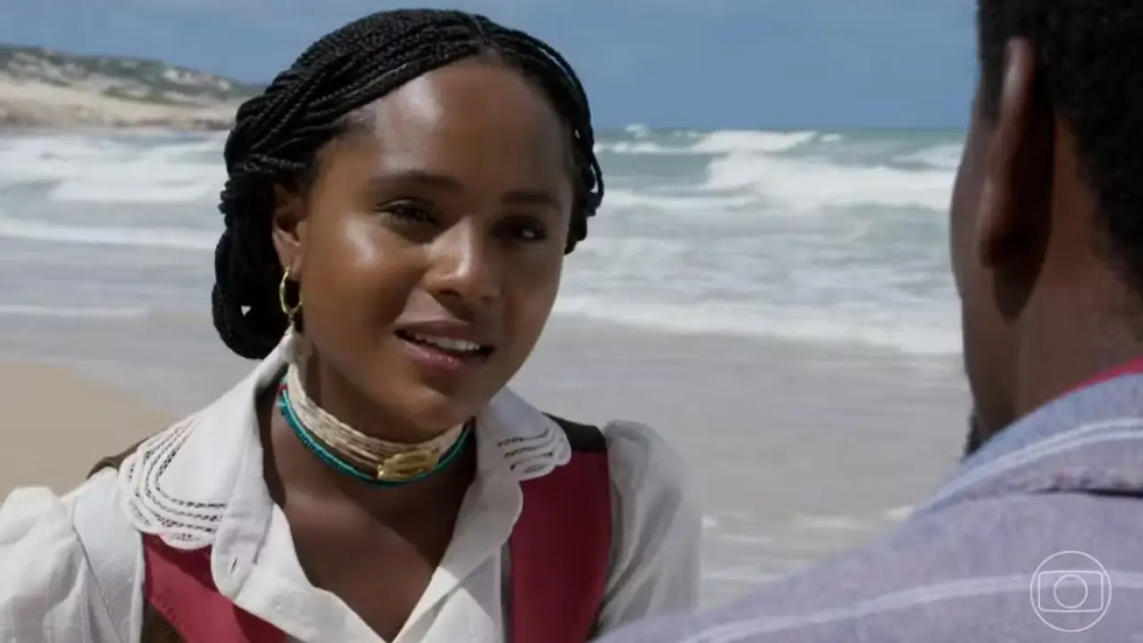 Alika (Duda Santos), a mocinha de A Nobreza do Amor