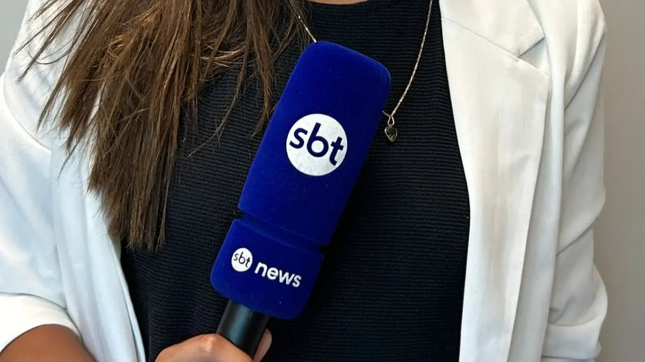 A nova canopla dos microfones do SBT