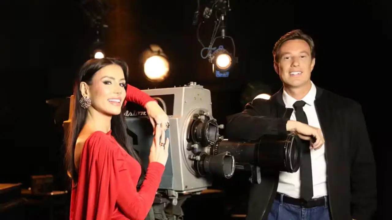 Gaby Cabrini e Gabriel Cartolano apresentam o Sessão +SBT