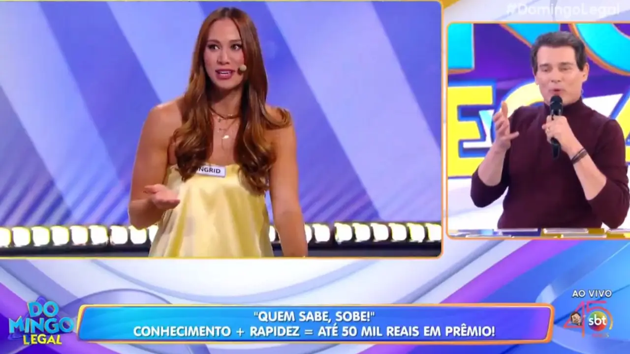 Celso Portiolli apresenta o Domingo Legal