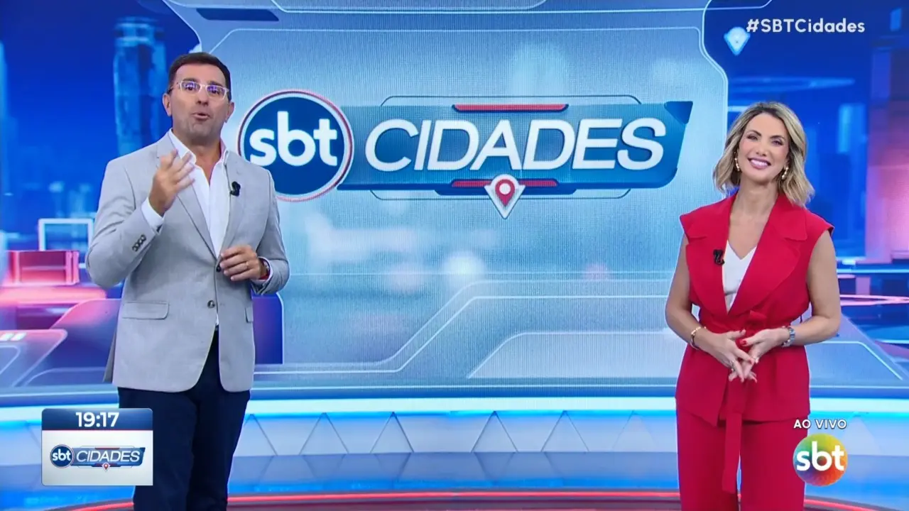 Rodrigo Bocardi e Érica Reis estreiam no SBT Cidades