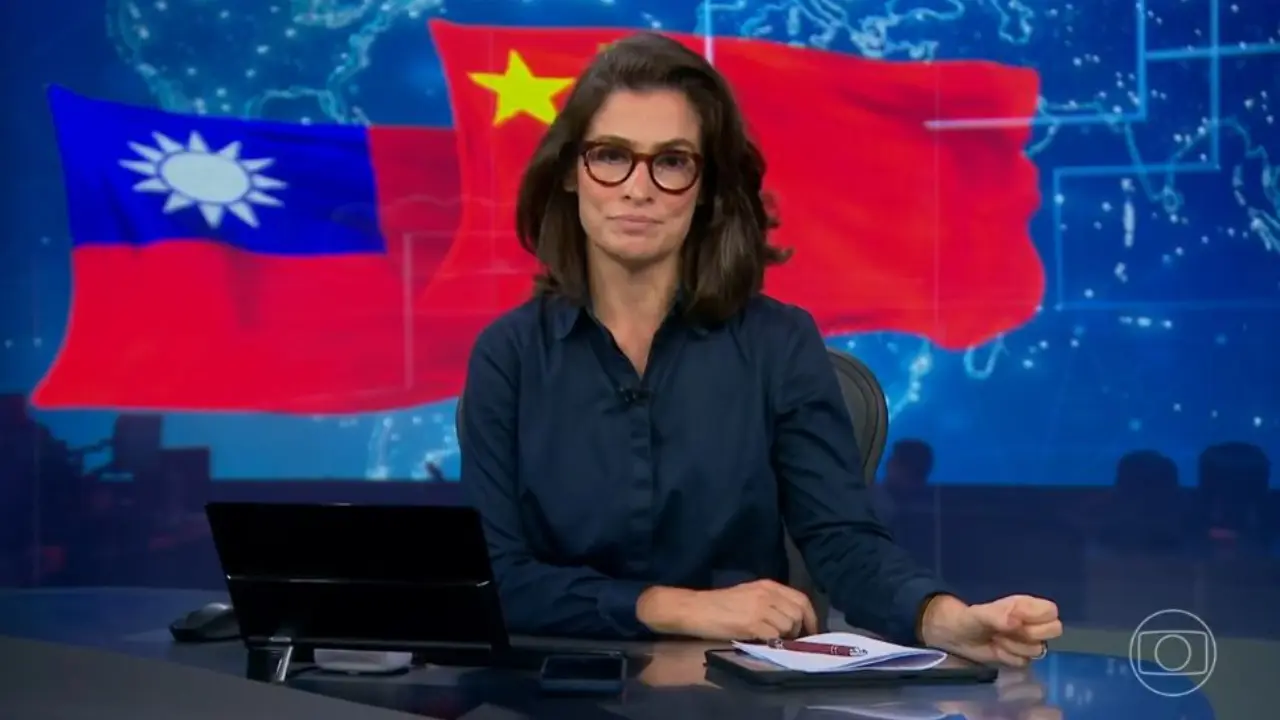 Renata Vasconcellos é âncora do Jornal Nacional