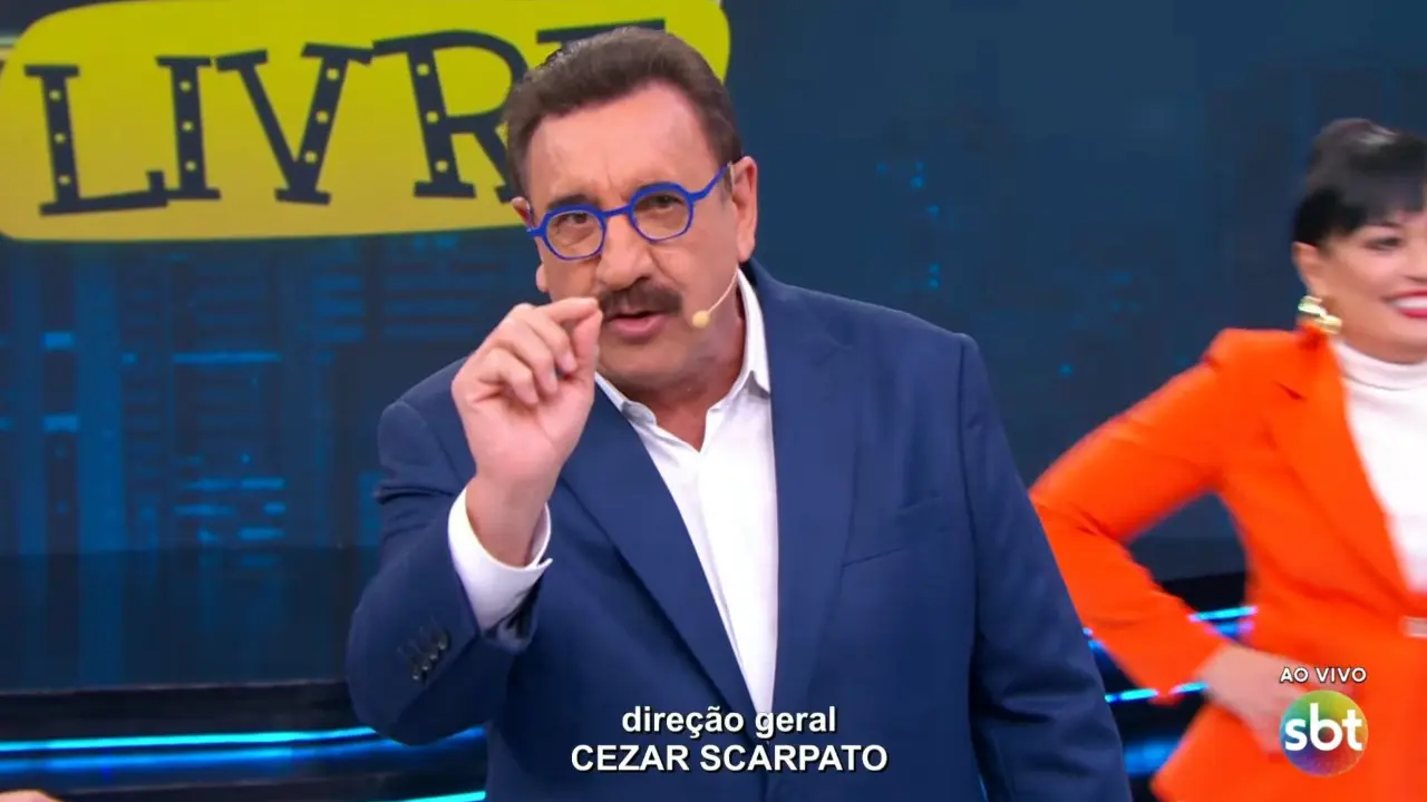 O apresentador Ratinho