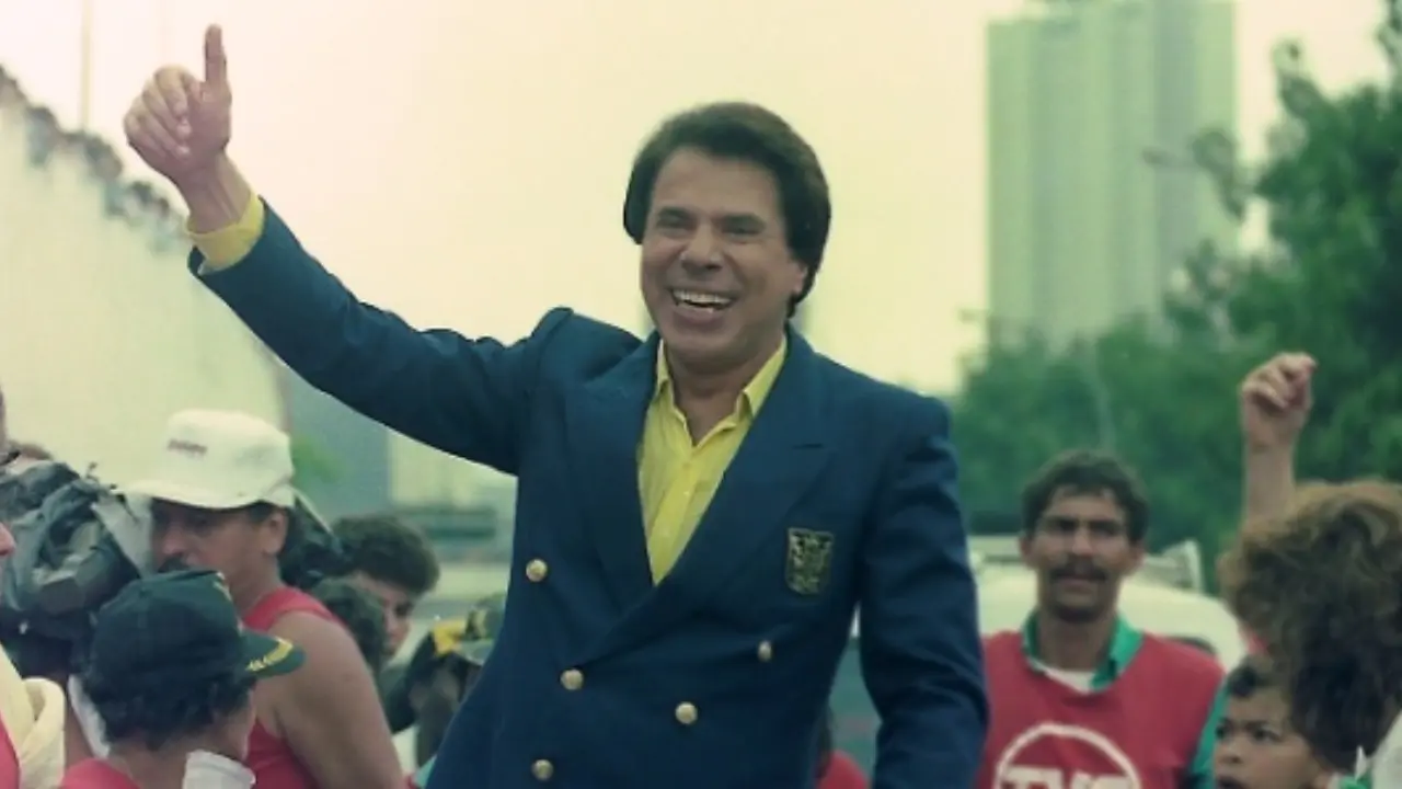 Silvio Santos na Parada de Dia das Crianças