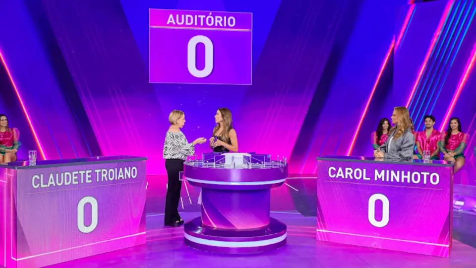 Claudete Troiano e Carol Minhoto disputam Jogo das 3 Pistas no SBT