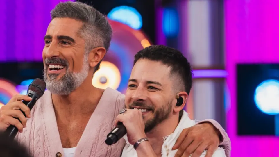 Caldeirão com Mion completa 5 anos e reúne elenco do seriado Sandy & Junior