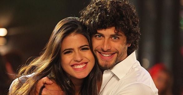 Antonia Morais e Jesus Luz: uma bela dupla de estreantes. Foto: Divulgação/TV Globo