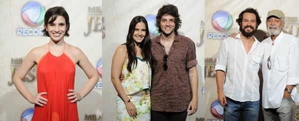 Roberta Gualda, Rayana Carvalho, Chay Suede, Gabriel Gracindo e Gracindo Jr. Foto: Divulgação