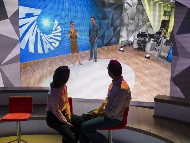Confira o novo cenário do Fantástico - Bastidores - O Planeta TV
