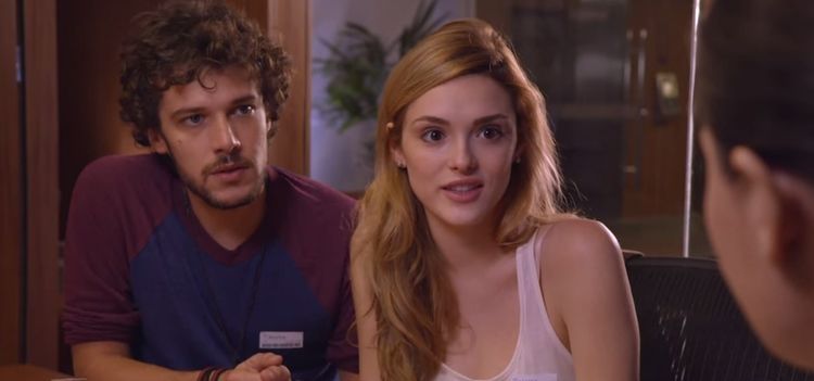 Pedro (Jayme Matarazzo) e Júlia (Isabelle Drummond). Foto: Reprodução/TV Globo