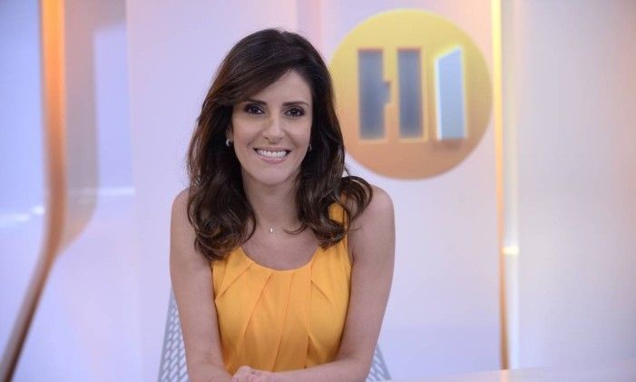 Monalisa Perrone apresenta o H1 nas manhãs da Globo (Foto: Zé Paulo Cardeal/TV Globo)