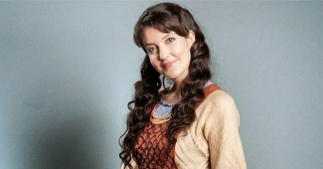 Larissa Maciel interpreta a Miriã em novela bíblica (Foto: Reprodução/Instagram)