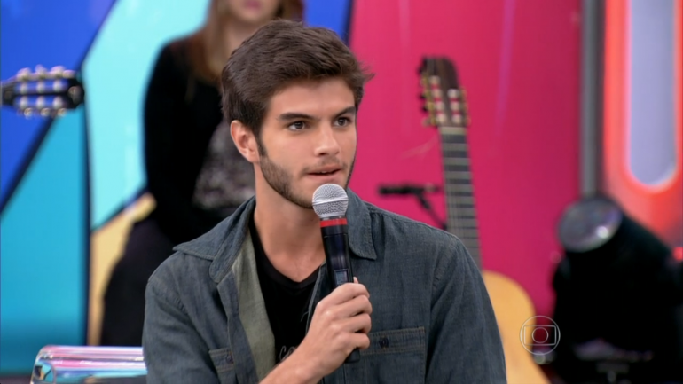 Daniel Blanco em participação no Encontro em 2013 (Foto: Reprodução/TV Globo)